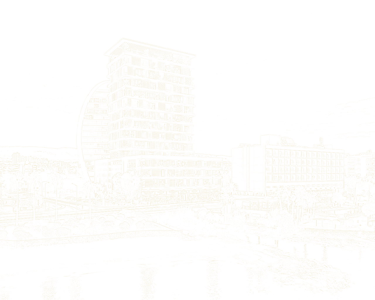 Architectural wireframe of C View